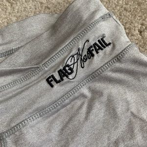 Flag Nor Fail Silver Gym Leggings